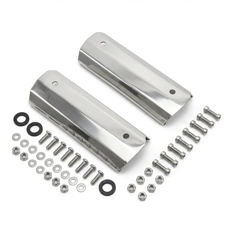 Stainless Steel Mounting Bracket Kit for Thor Motor Coach Quantum Sprinter (2019 - 2022) - 1