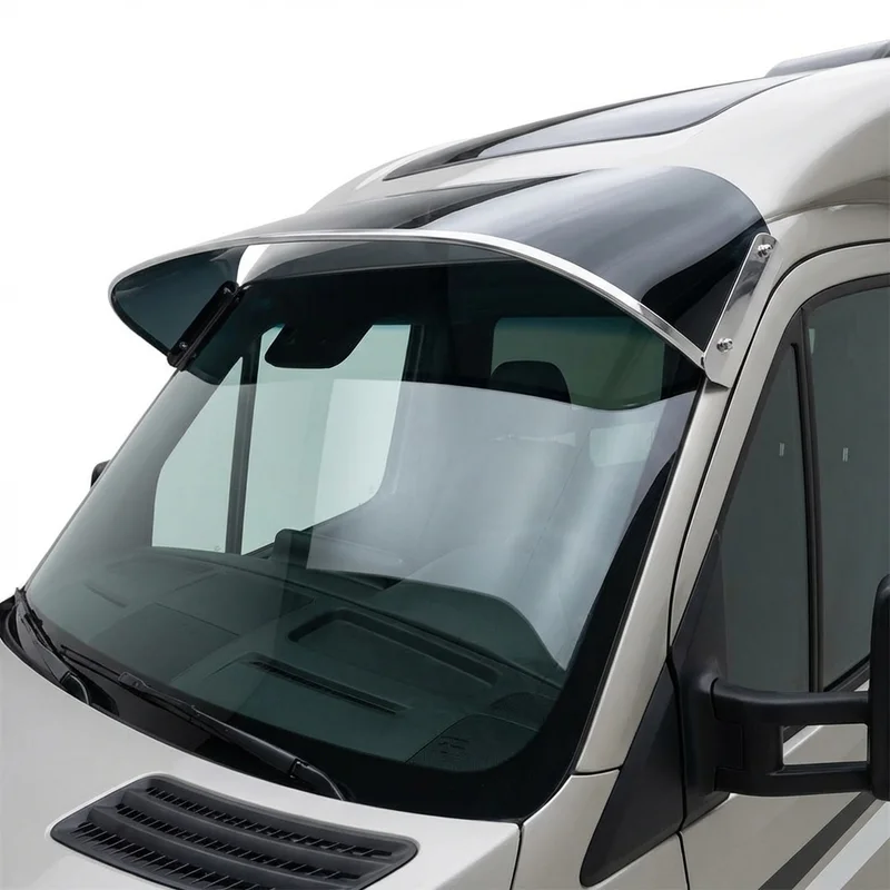 Tinted Acrylic Windscreen Sunvisor for Thor Motor Coach Scope (2022 - 2023) - 1