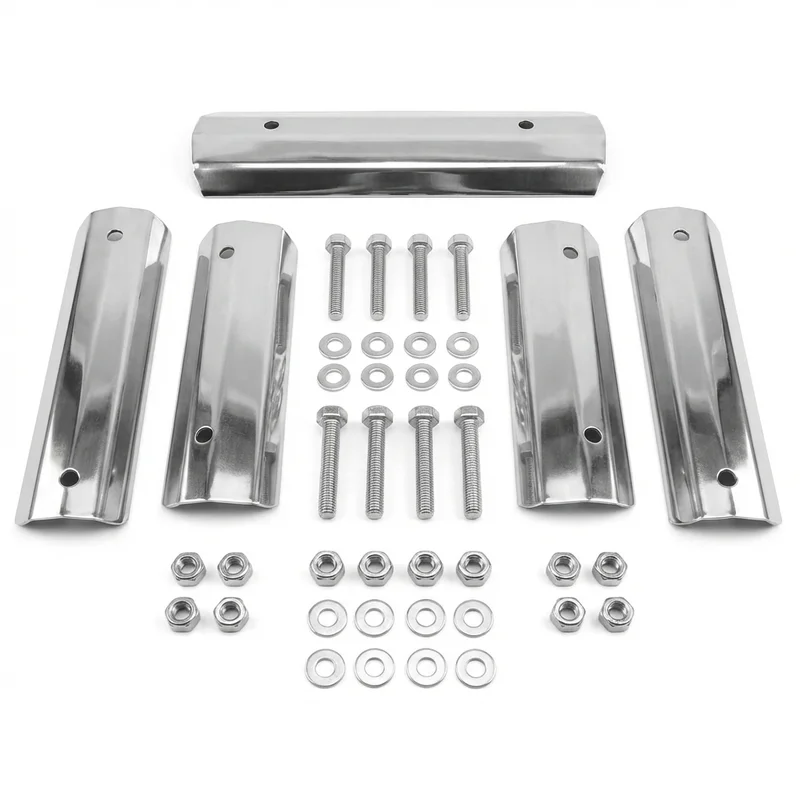 Stainless Steel Mounting Bracket Kit for Tiffin Allegro Red (2009 - 2021) - 1