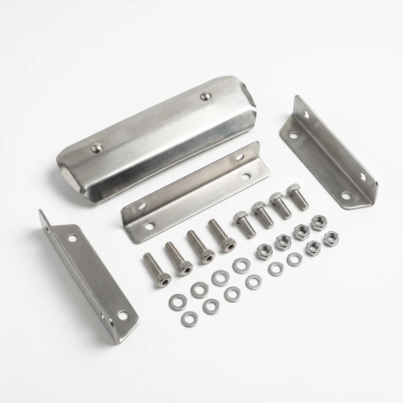 Stainless Steel Mounting Bracket Kit for Toyota Corolla (1968 - 2025) - 1