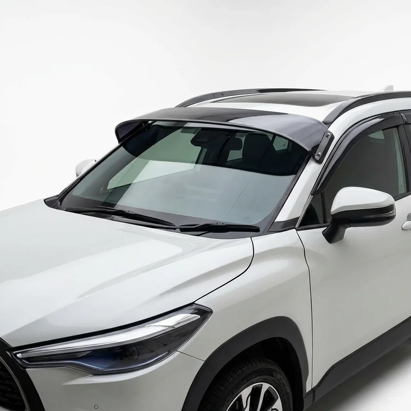 Tinted Acrylic Windscreen Sunvisor for Toyota Corolla Cross (2022 - 2025) - 1