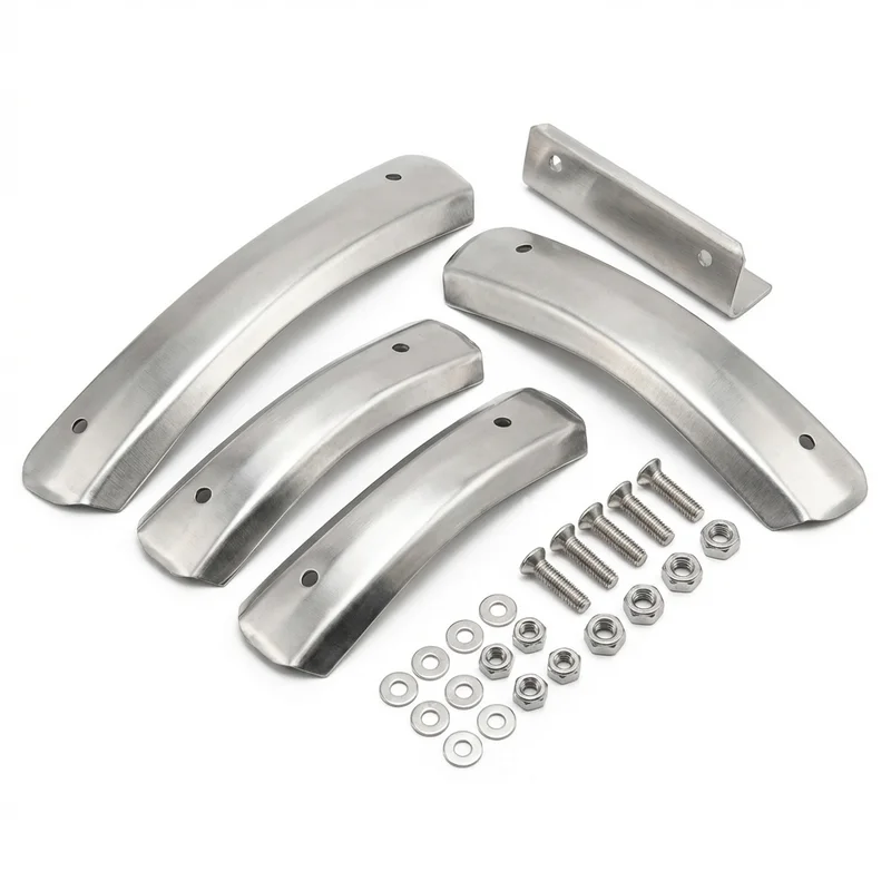 Stainless Steel Mounting Bracket Kit for Toyota Corona (1967 - 1982) - 1