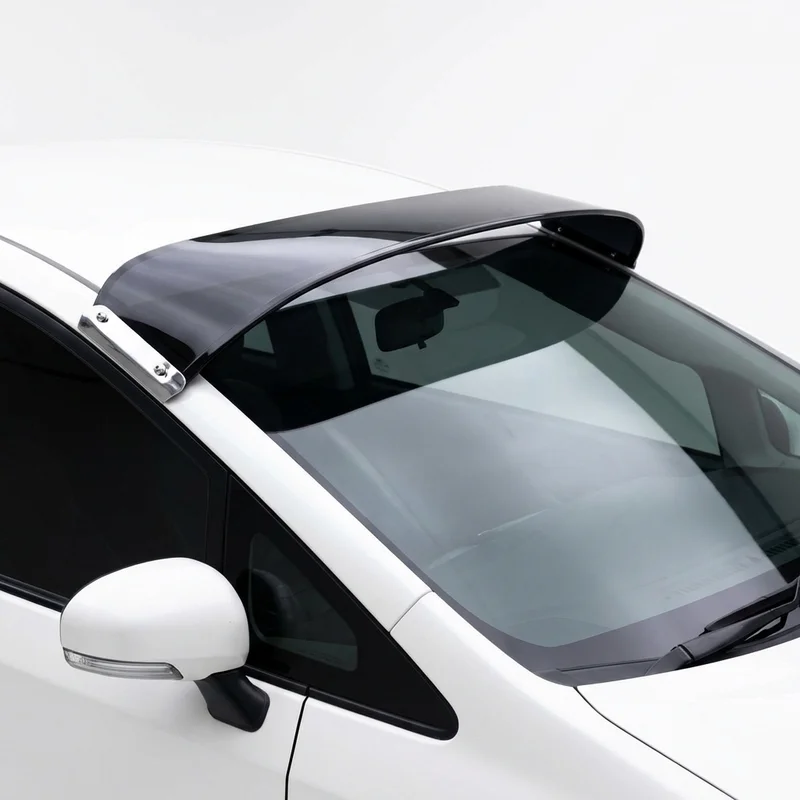 Tinted Acrylic Windscreen Sunvisor for Toyota Prius Plug-In (2012 - 2015) - 1