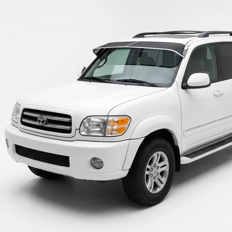 Premium Mesh Windscreen Sunvisor for Toyota Sequoia (2001 - 2025) - 1
