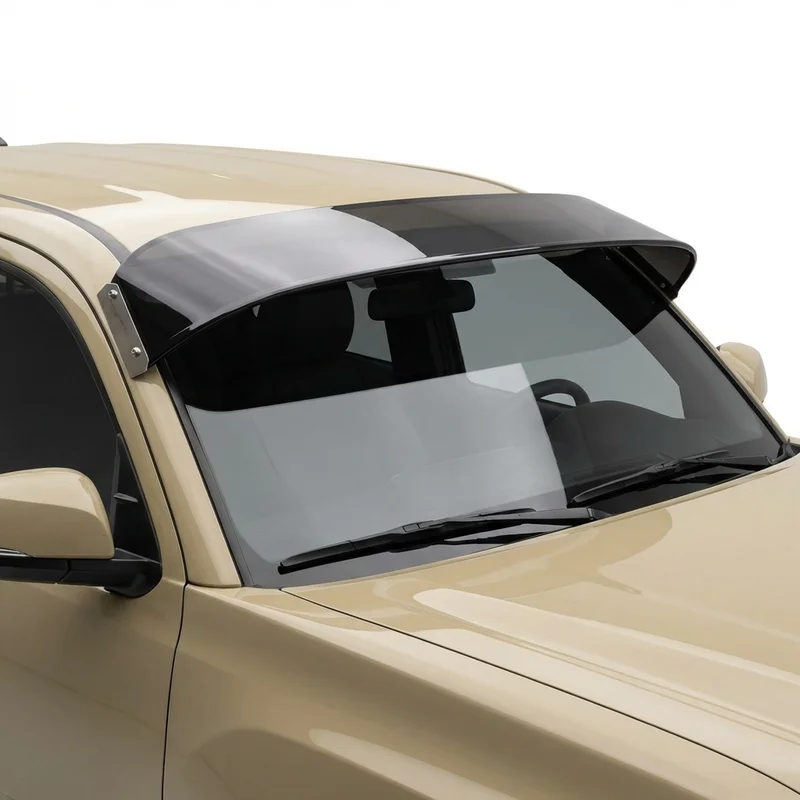 Tinted Acrylic Windscreen Sunvisor for Toyota Tacoma (1995 - 2025) - 1