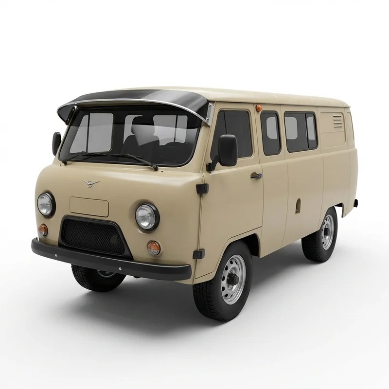 Tinted Acrylic Windscreen Sunvisor for UAZ Bukhara (2019 - 2019) - 1