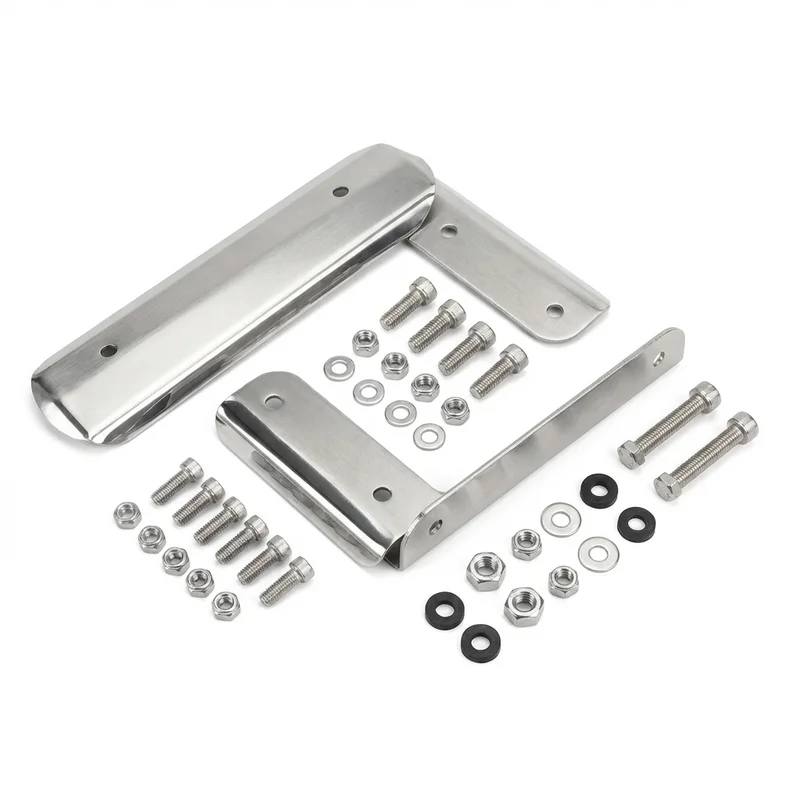Stainless Steel Mounting Bracket Kit for Volkswagen Beetle Cabrio (2010 - 2011) - 1