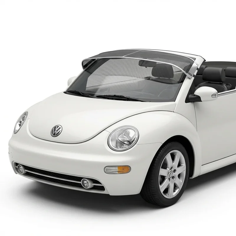 Premium Mesh Windscreen Sunvisor for Volkswagen Beetle Cabrio (2010 - 2011) - 1