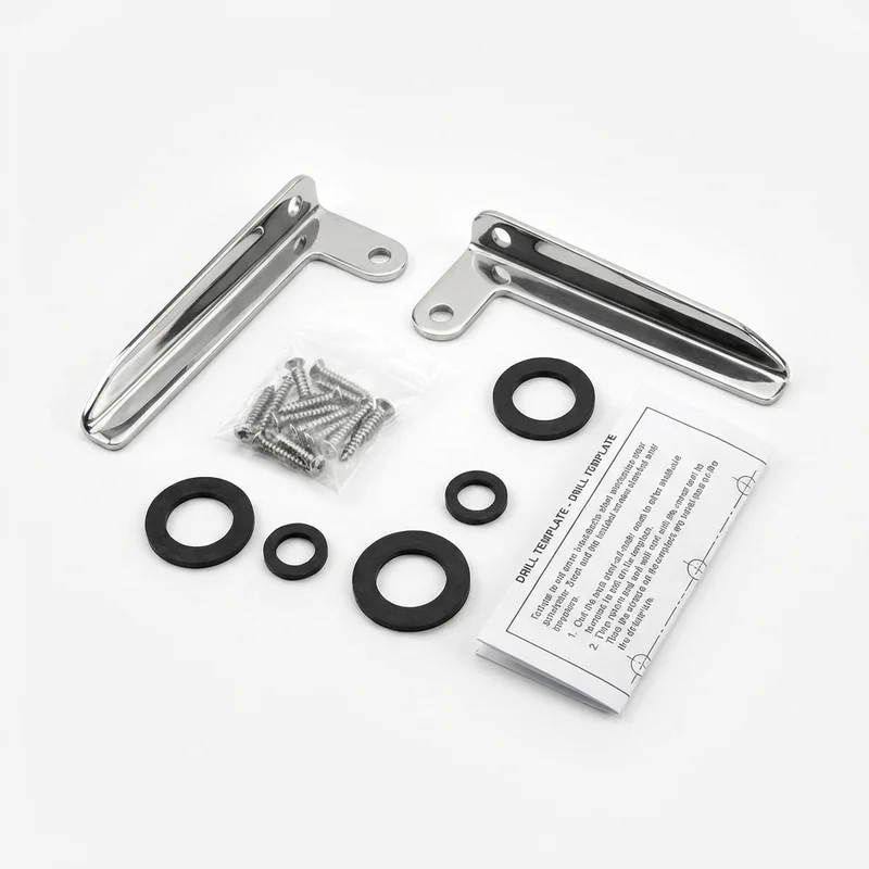 Stainless Steel Mounting Bracket Kit for Volkswagen CC (2009 - 2017) - 1