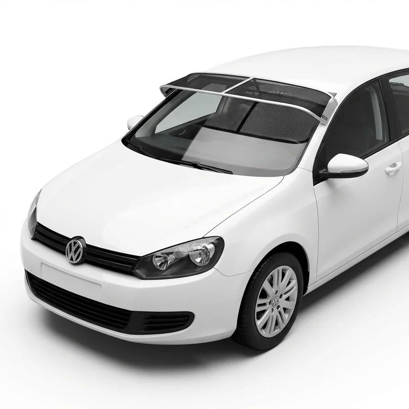 Premium Mesh Windscreen Sunvisor for Volkswagen Golf City (2007 - 2010) - 1