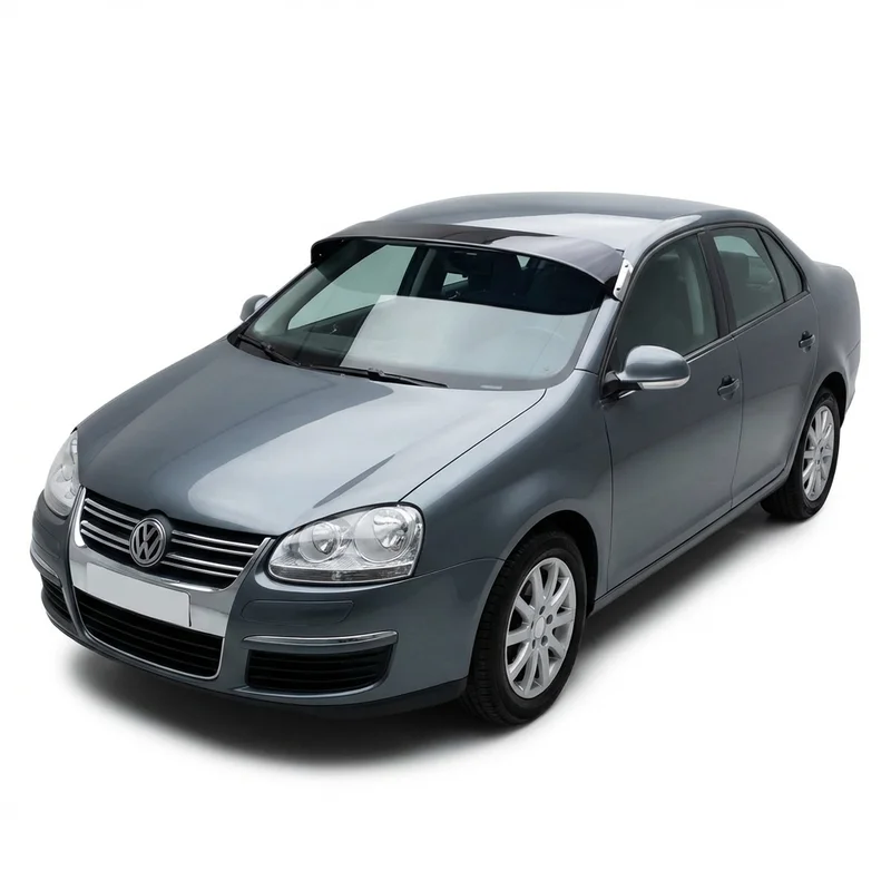 Tinted Acrylic Windscreen Sunvisor for Volkswagen Jetta City (2007 - 2009) - 1