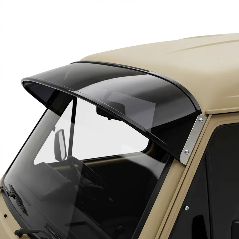 Tinted Acrylic Windscreen Sunvisor for Volkswagen Panel (1973 - 2001) - 1