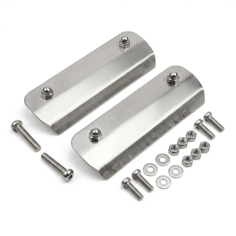 Stainless Steel Mounting Bracket Kit for Volkswagen Rabbit (1975 - 2009) - 1