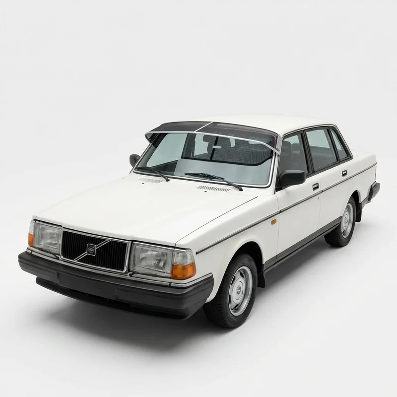 Premium Mesh Windscreen Sunvisor for Volvo 244 (1975 - 1989) - 1