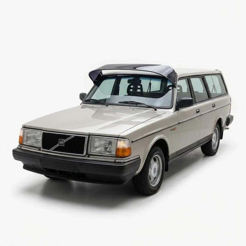 Tinted Acrylic Windscreen Sunvisor for Volvo 245 (1975 - 1989) - 1