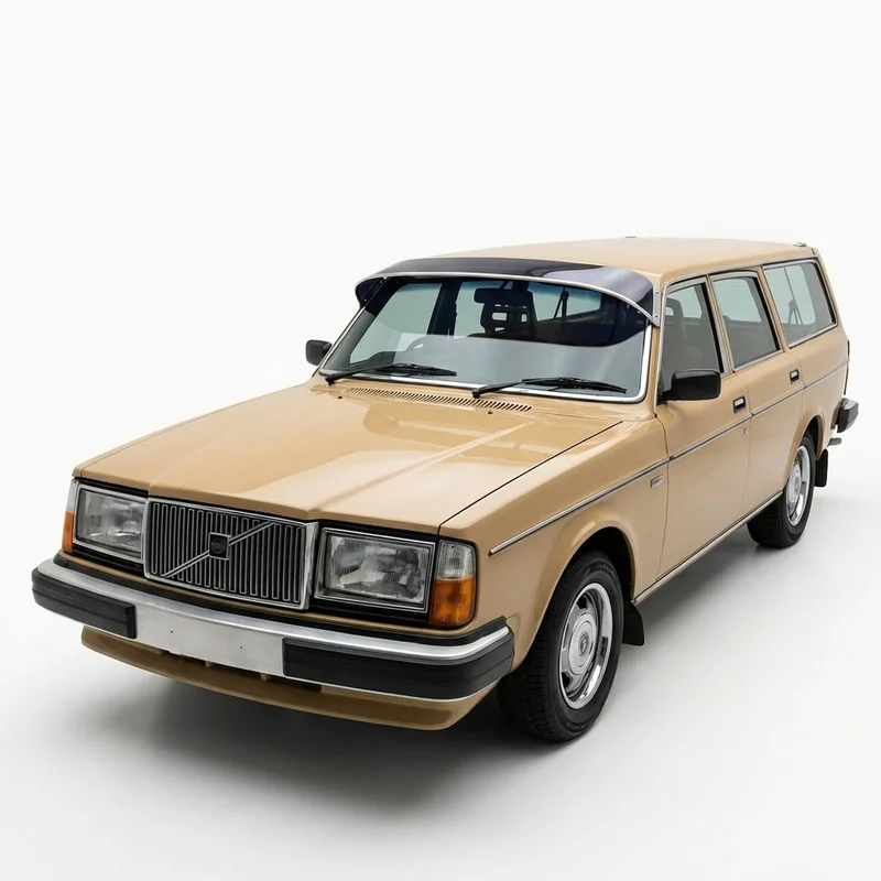 Tinted Acrylic Windscreen Sunvisor for Volvo 265 (1976 - 1981) - 1