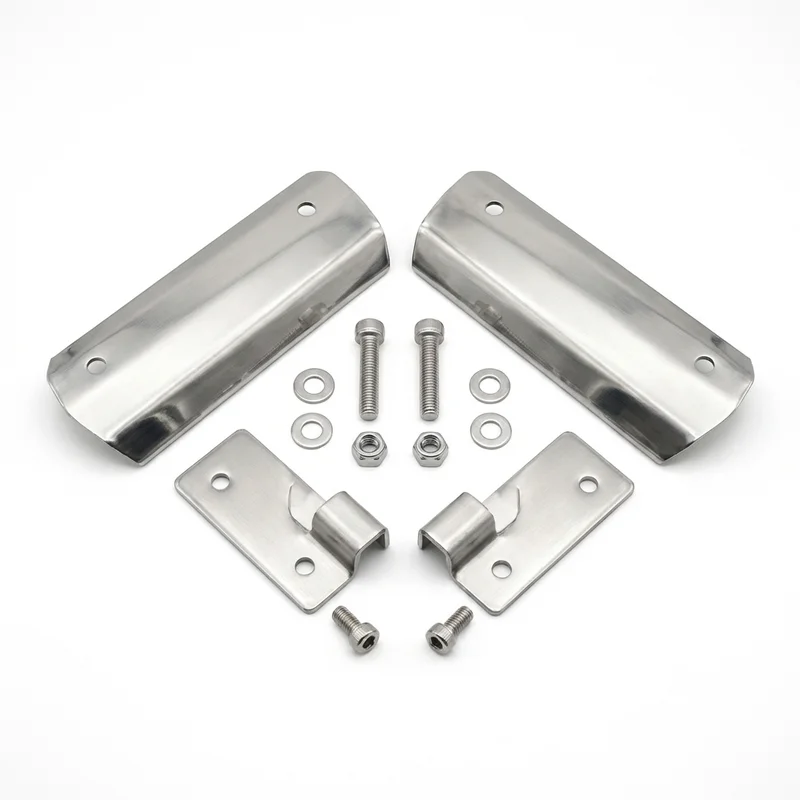 Stainless Steel Mounting Bracket Kit for Volvo 740 (1985 - 1992) - 1