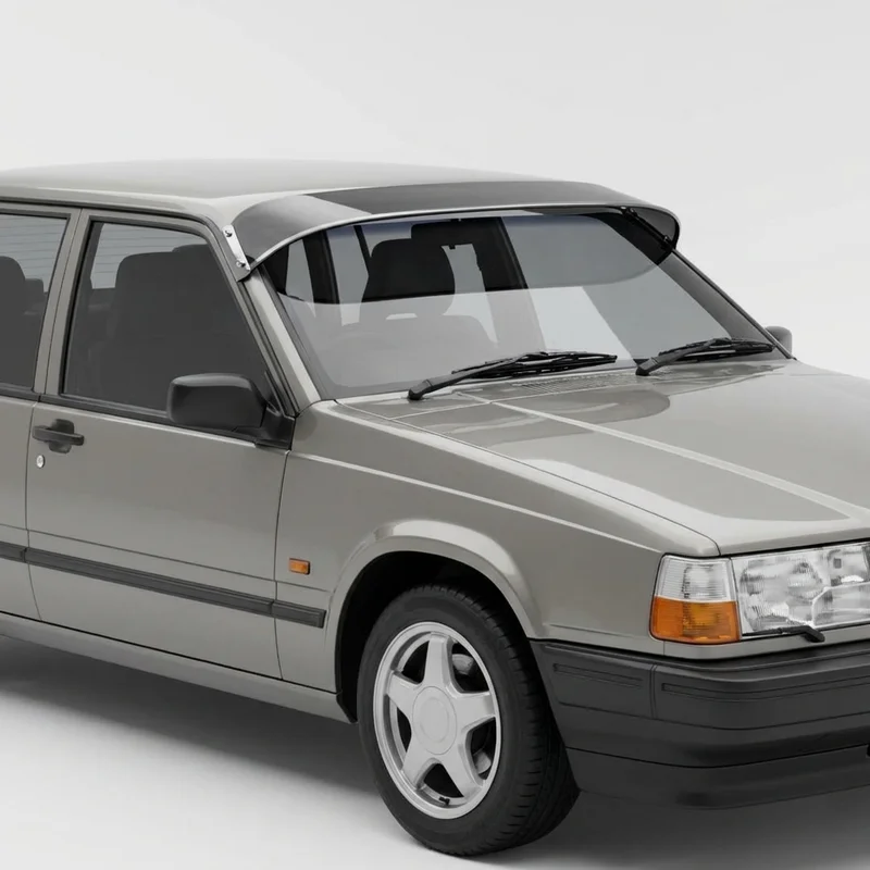 Tinted Acrylic Windscreen Sunvisor for Volvo 740 (1985 - 1992) - 1