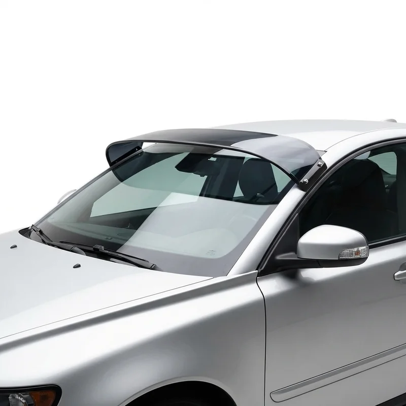 Tinted Acrylic Windscreen Sunvisor for Volvo S40 (1999 - 2012) - 1