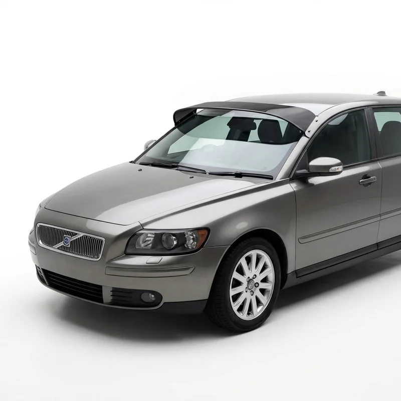 Tinted Acrylic Windscreen Sunvisor for Volvo V50 (2005 - 2011) - 1