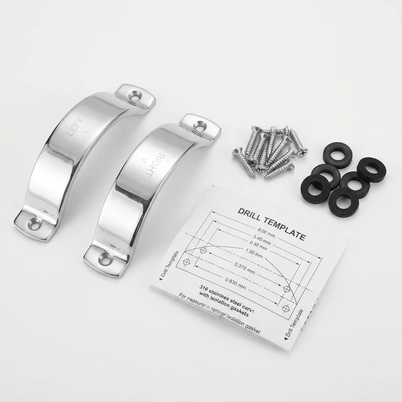 Stainless Steel Mounting Bracket Kit for Volvo V70 (1998 - 2010) - 1