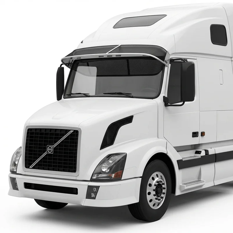 Premium Mesh Windscreen Sunvisor for Volvo VNL 300 (2016 - 2020) - 1