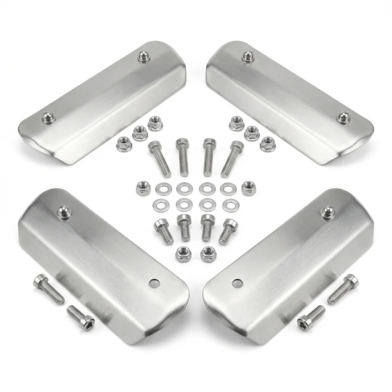 Stainless Steel Mounting Bracket Kit for Volvo VNL 670 (2015 - 2016) - 1
