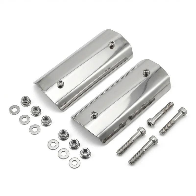 Stainless Steel Mounting Bracket Kit for Volvo VNL 760 (2017 - 2020) - 1