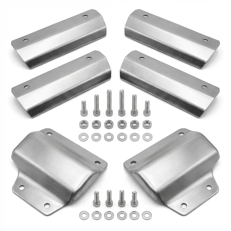 Stainless Steel Mounting Bracket Kit for Volvo VNL 860 (2017 - 2020) - 1