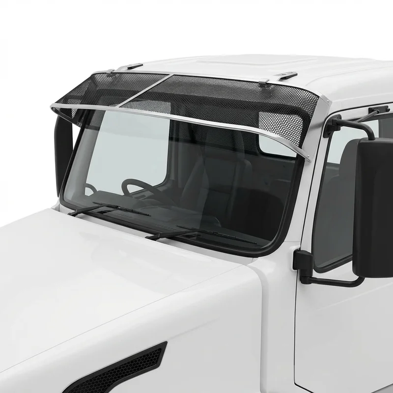 Premium Mesh Windscreen Sunvisor for Volvo VNR 300 (2017 - 2020) - 1