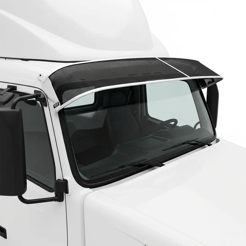 Premium Mesh Windscreen Sunvisor for Volvo VNR (2018 - 2025) - 1