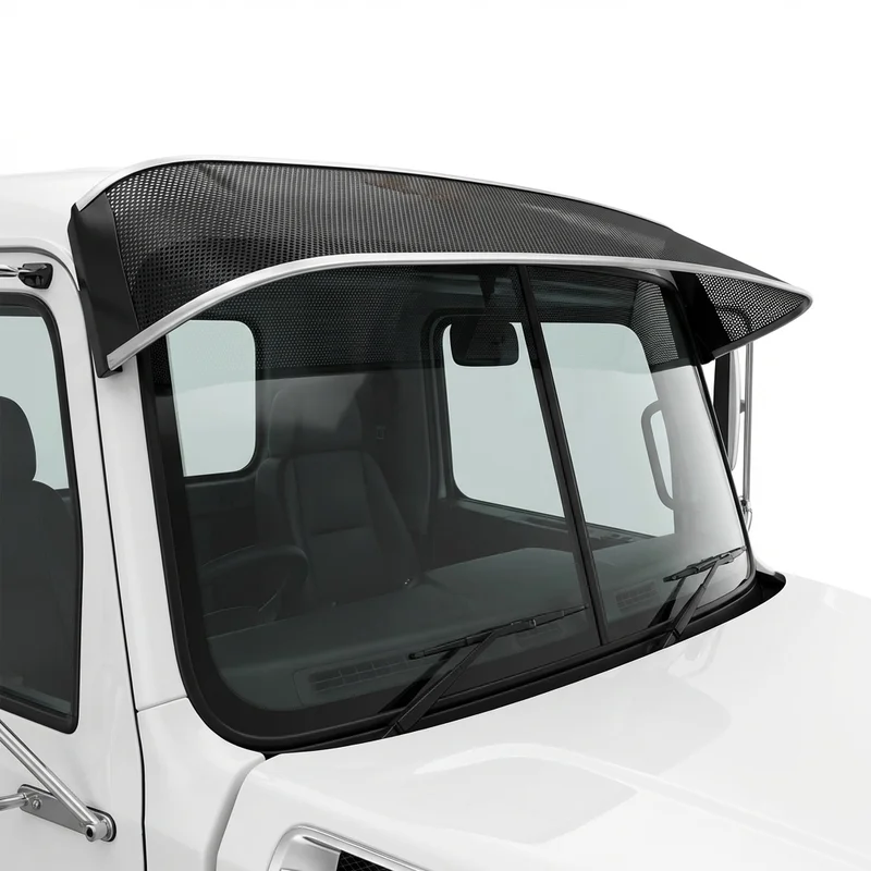 Premium Mesh Windscreen Sunvisor for Western Star 4700SB (2012 - 2020) - 1