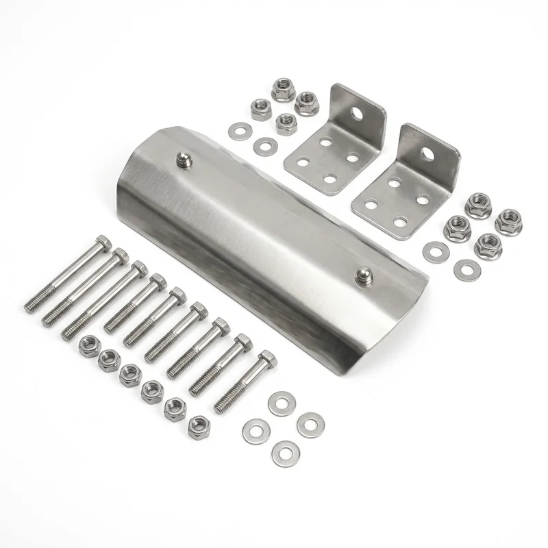 Stainless Steel Mounting Bracket Kit for Western Star 4800SF (2013 - 2020) - 1