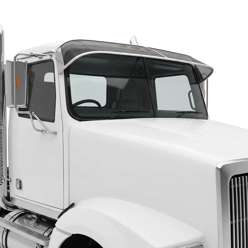 Premium Mesh Windscreen Sunvisor for Western Star 4800SF (2013 - 2020) - 1
