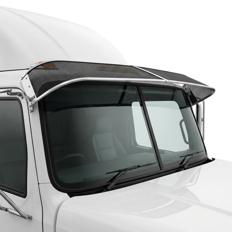 Premium Mesh Windscreen Sunvisor for Western Star 4900EX (2002 - 2020) - 1