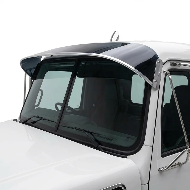 Tinted Acrylic Windscreen Sunvisor for Western Star 4900EX (2002 - 2020) - 1