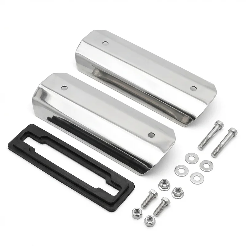 Stainless Steel Mounting Bracket Kit for Western Star 5700XE (2016 - 2020) - 1