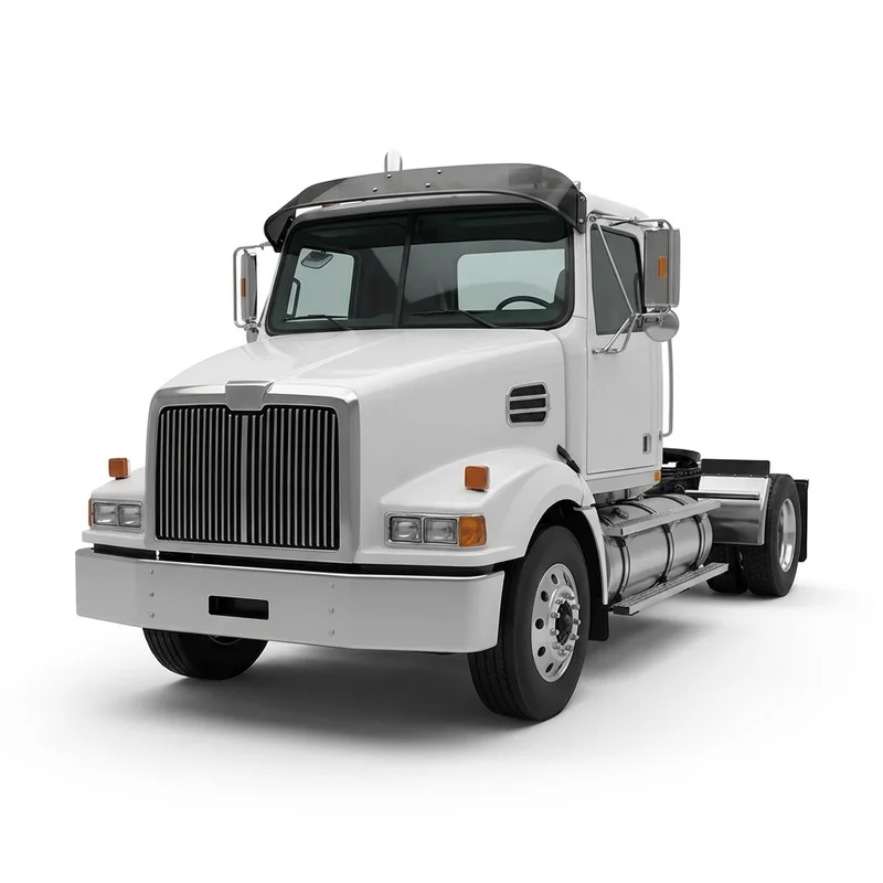 Savusävyinen akryyliaurinkolippa Western Star 5800 (1997 - 2002) - 1