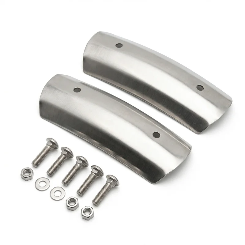 Western Star 6900用 ステンレス鋼マウンティングブラケットキット（1989 - 2001年式） - 1