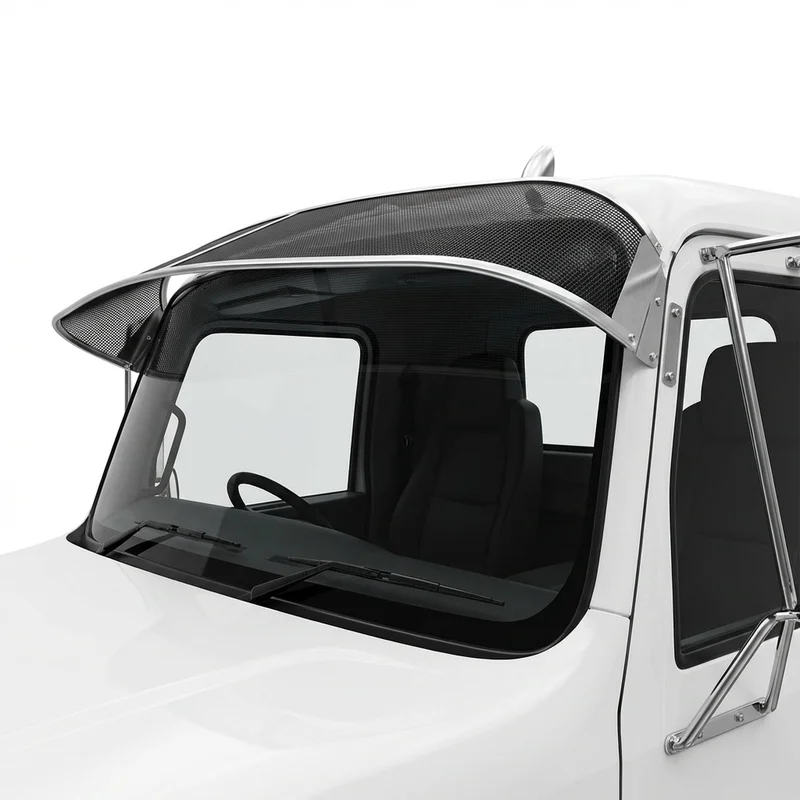Western Star 6900用 プレミアムメッシュウインドスクリーンサンバイザー（1989 - 2001年式） - 1