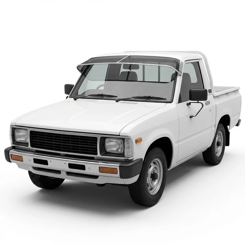 Premium Mesh Windscreen Sunvisor for White WCL (1981 - 1988) - 1