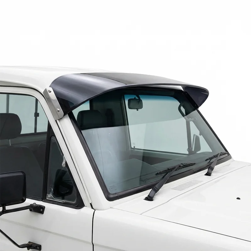 Tinted Acrylic Windscreen Sunvisor for White WCL (1981 - 1988) - 1