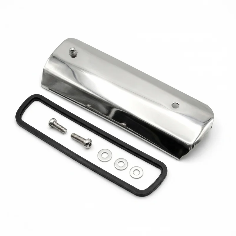 Stainless Steel Mounting Bracket Kit for White WCM (1981 - 1988) - 1