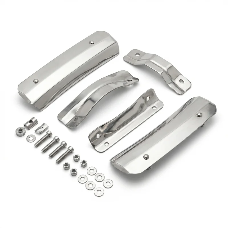 Stainless Steel Mounting Bracket Kit for White WIS (1984 - 1988) - 1