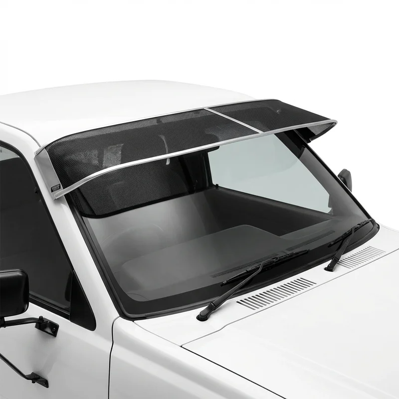 Premium Mesh Windscreen Sunvisor for White WIS (1984 - 1988) - 1