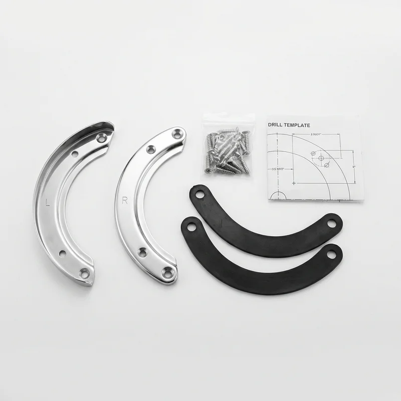 Stainless Steel Mounting Bracket Kit for Winnebago Minnie Winnie (2019 - 2022) - 1