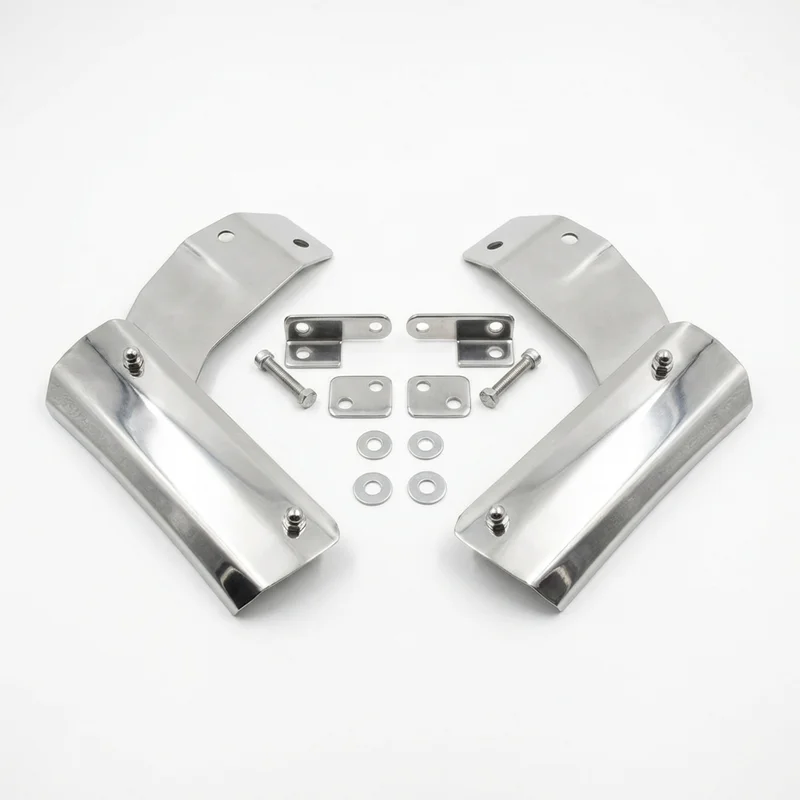 Stainless Steel Mounting Bracket Kit for Winnebago Revel (2019 - 2022) - 1