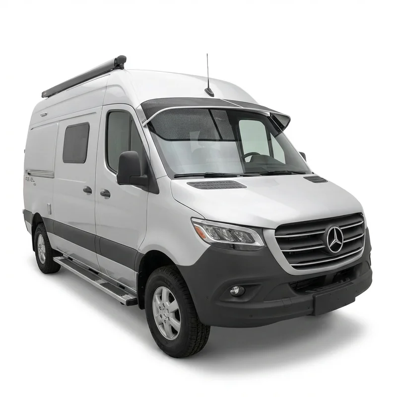 Premium Mesh Windscreen Sunvisor for Winnebago Revel (2019 - 2022) - 1